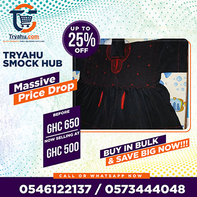 Shop Ghana Smocks Online | Original Fugu by Tryahu Store